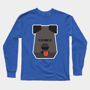 funny Cesky Terrier dog Long Sleeve T-Shirt